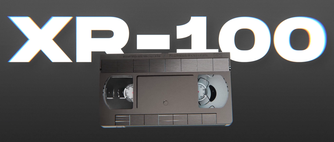 Prism XR-100 - VHS Cassette Product Render for Advanced Higher Graphic Communication