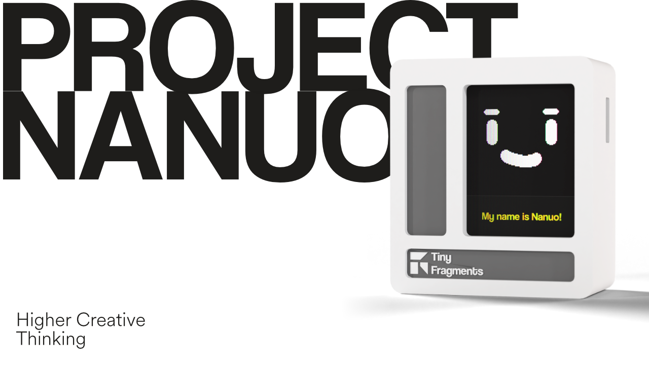 Project Nanuo - Tiny Fragments Plastic Cleanup Machine with Pixel Face Display
