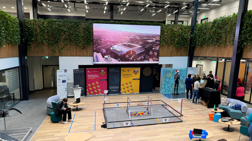 FTC Robotics - First Scrimmage at the National Robotarium, Heriot-Watt Edinburgh