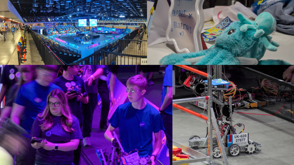 FTC Robotics - Bubble Busters at the UK National Finals, Copper Box Arena London