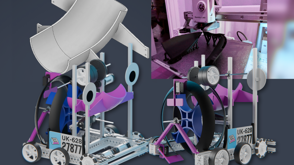FTC Robotics - Decode Season Robot CAD Design and 3D Printing