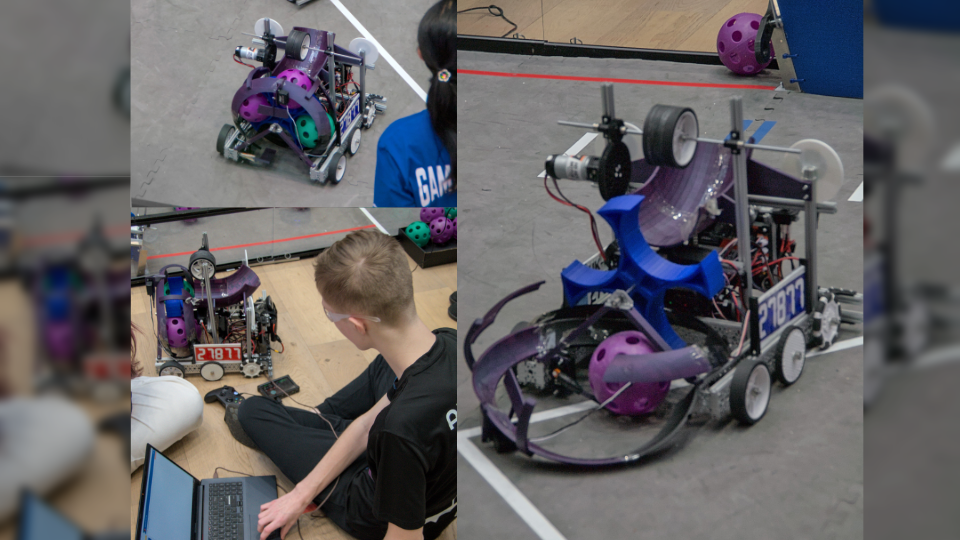 FTC Robotics - Gary the Decode Robot at the Scottish Qualifiers